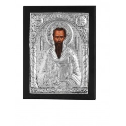 Επάργυρη Εικόνα Αγ. Βασίλειος