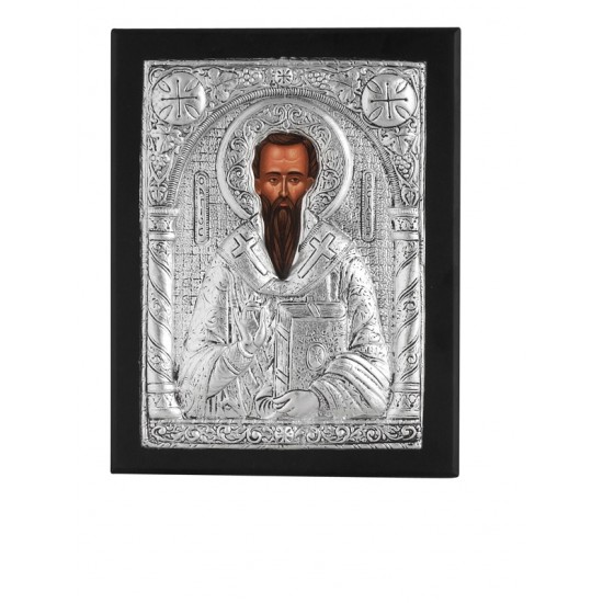 Επάργυρη Εικόνα Αγ. Βασίλειος