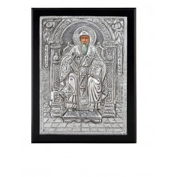 Επάργυρη Εικόνα Αγ. Σπυρίδων