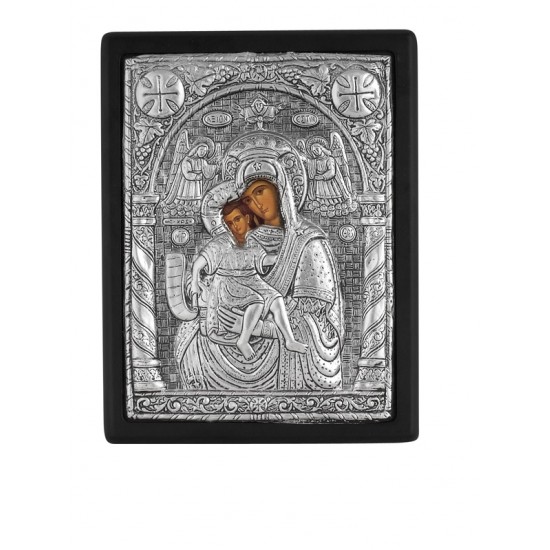 Επάργυρη Εικόνα Παναγία Αξίον Εστί