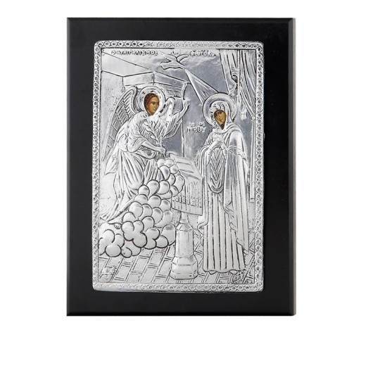 Επάργυρη Εικόνα Ευαγγελισμός