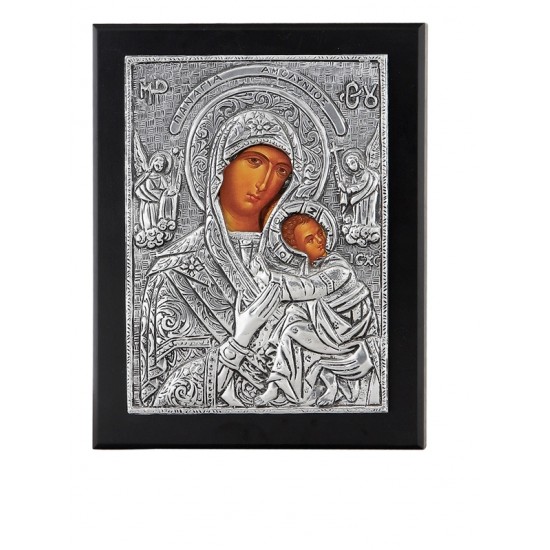 Επάργυρη Εικόνα Παναγία Αμόλυντος