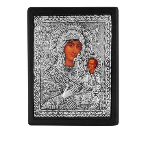 Επάργυρη Εικόνα Παναγία Προυσίωτισσα