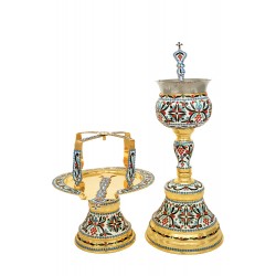 Δισκοπότηρο Ρώσικο Σμάλτο Α'(500ml) 