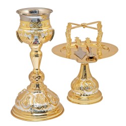 Δισκοπότηρο Σκαλιστό Α' ( 4 Εικόνες 500ml)