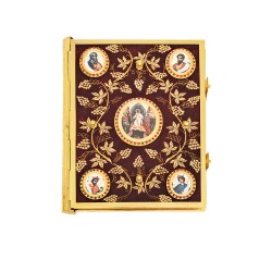 Ευαγγέλιο Βελούδο Χρυσοκ/το Άμπελο Εικόνα