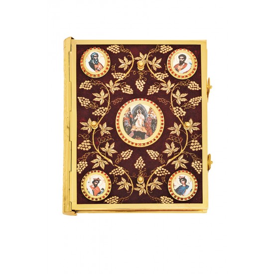 Ευαγγέλιο Βελούδο Χρυσοκ/το Άμπελο Εικόνα