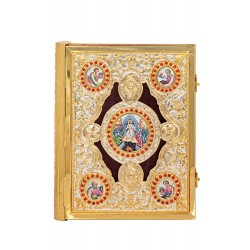 Ευαγγέλιο Μπακλαβωτό Εικόνες Βελούδο 