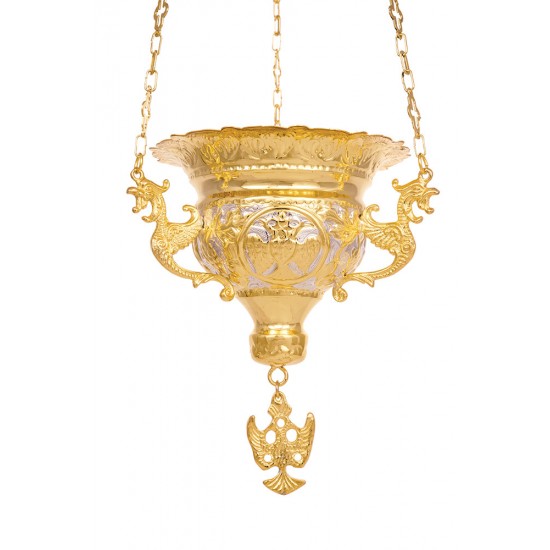 Κανδήλα Βυζαντινή Σκαλιστή Νο4