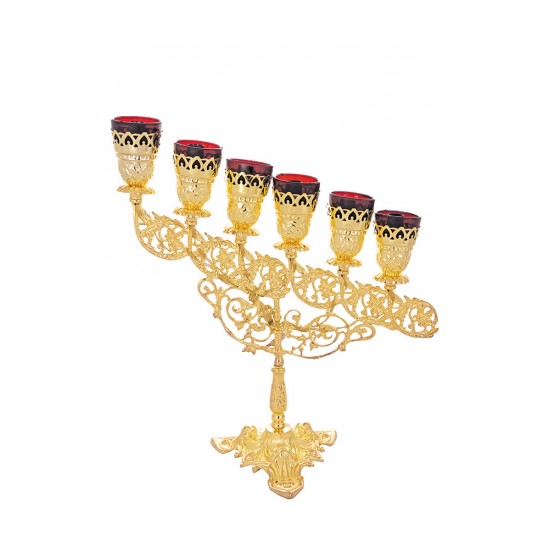 Εξάκερο Χυτό Κανδήλια 