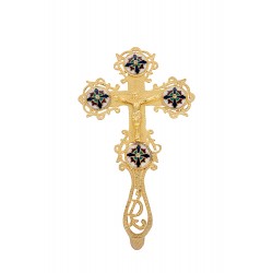 Σταυρός Ευλογίας Χυτός Σμάλτα