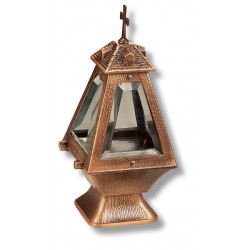 ΚΑΝΤΗΛΙ ΚΡΥΣΤΑΛΛΟ ΠΥΡΑΜΙΔΑ ΜΕ ΛΟΥΛΟΥΔΙ