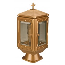 ΚΑΝΔΗΛΙ ΑΛΟΥΜΙΝΙΟΥ ΜΑΤ ΜΠΡΟΝΖΕ