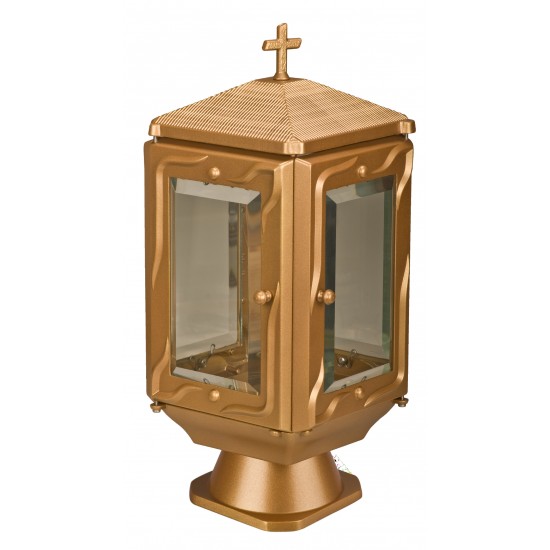 ΚΑΝΔΗΛΙ ΑΛΟΥΜΙΝΙΟΥ ΜΑΤ ΜΠΡΟΝΖΕ