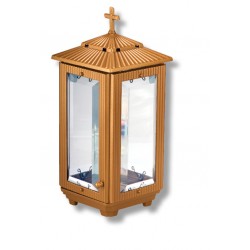 ΚΑΝΤΗΛΙ ΤΕΤΡΑΠΛΕΥΡΟ ΚΡΥΣΤΑΛΛΟ VILIS ΜΠΡΟΝΖΕ