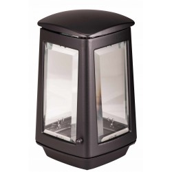 ΚΑΝΤΗΛΙ ΤΕΤΡΑΓΩΝΟ ΛΕΙΟ ΚΡΥΣΤΑΛΛΟ ΜΑΥΡΟ ΜΑΤ