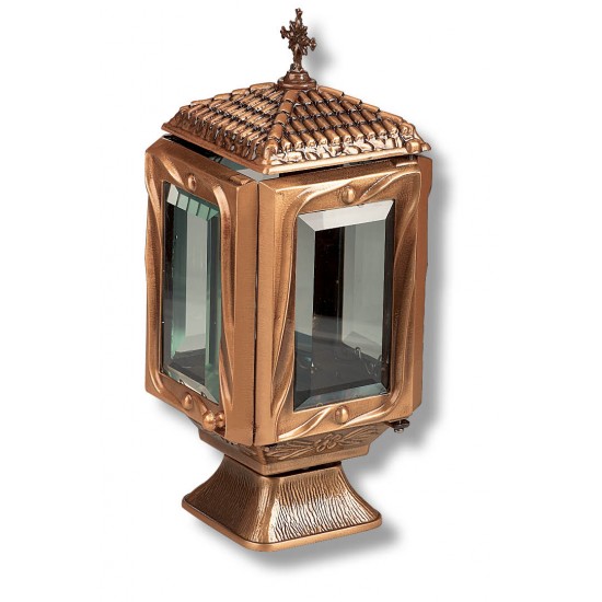 ΚΑΝΤΗΛΙ ΤΕΤΡΑΠΛΕΥΡΟ ΚΕΡΑΜΙΔΙ ΚΡΥΣΤΑΛΛΟ