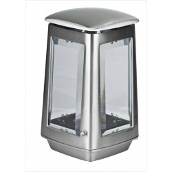 ΚΑΝΤΗΛΙ ΤΕΤΡΑΠΛΕΥΡΟ ΛΕΙΟ ΚΡΥΣΤΑΛΛΟ ΣΑΤΙΝΕ