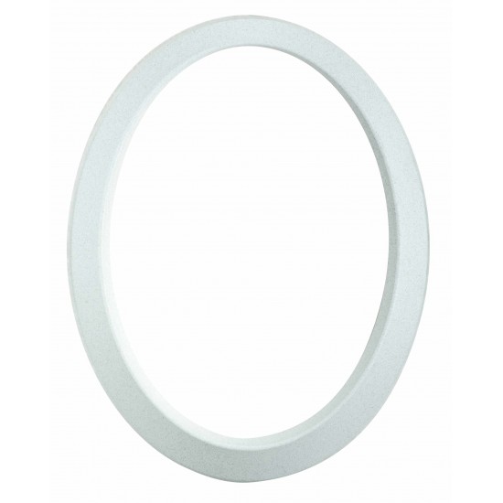 ΚΟΡΝΙΖΑ ΝΕΟΥ ΤΥΠΟΥ ΟΒΑΛ ΧΩΡΙΣ ΒΑΣΗ ΑΛΟΥΜΙΝΙΟ ΑΣΠΡΟ ΜΑΤ