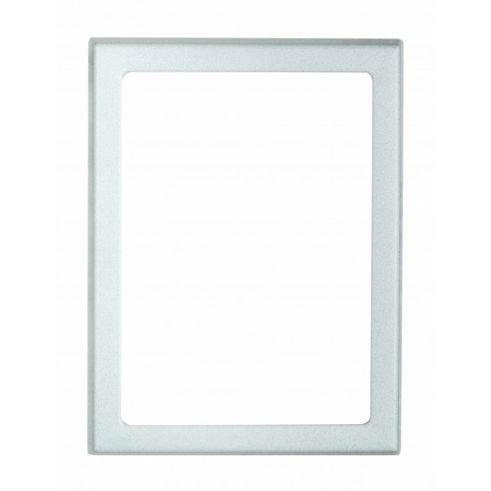 ΚΟΡΝΙΖΑ ΤΕΤΡΑΓΩΝΗ ΧΩΡΙΣ ΒΑΣΗ 13*18 ΑΛΟΥΜΙΝΙΟ ΑΣΠΡΟ