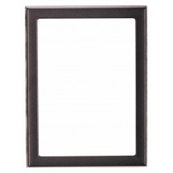 ΚΟΡΝΙΖΑ ΤΕΤΡΑΓΩΝΗ ΧΩΡΙΣ ΒΑΣΗ 13*18 ΑΛΟΥΜΙΝΙΟ ΜΑΥΡΟ ΜΑΤ