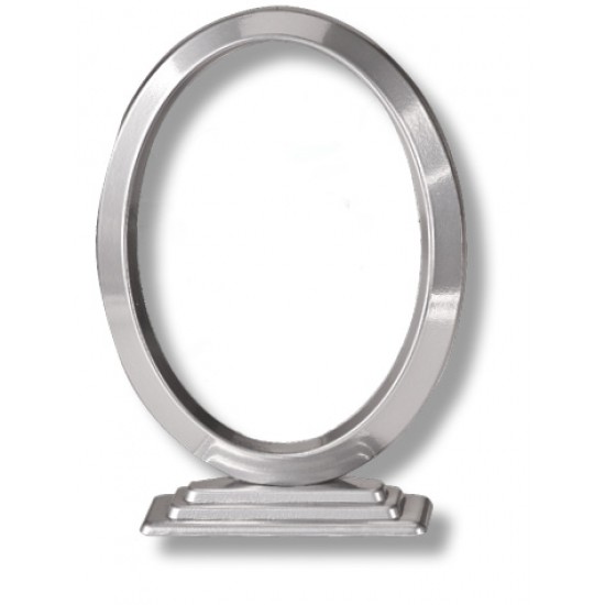 ΚΟΡΝΙΖΑ ΟΒΑΛ ΑΛΟΥΜΙΝΙΟΥ ΒΑΣΗ ΧΡΩΜΙΟ