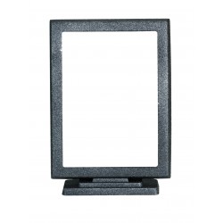 ΚΟΡΝΙΖΑ 13*18 ΤΕΤΡΑΓΩΝΗ ΛΕΙΑ ΜΕ ΒΑΣΗ ΜΑΥΡΟ ΑΣΗΜΙ