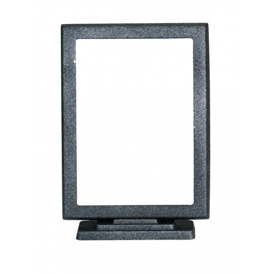 ΚΟΡΝΙΖΑ 13*18 ΤΕΤΡΑΓΩΝΗ ΛΕΙΑ ΜΕ ΒΑΣΗ ΜΑΥΡΟ ΑΣΗΜΙ