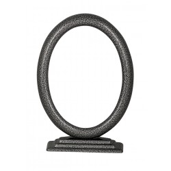 ΚΟΡΝΙΖΑ 13*18 ΟΒ.Μ.Β. ΣΤΡΟΓΓ. ΑΛ. Μ. ΜΑΥΡΟ ΧΡΩΜΙΟ