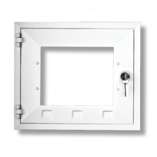 ΠΟΡΤΑΚΙ ΑΛΟΥΜΙΝΙΟ ΛΕΥΚΟ ΜΕ ΤΖΑΜΙ