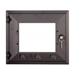 ΠΟΡΤΑΚΙ ΑΛΟΥΜΙΝΙΟ ΜΑΥΡΟ MAT ΜΕ ΤΖΑΜΙ