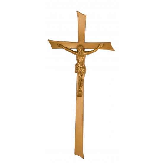 ΣΤΑΥΡΟΣ ΜΕ ΣΩΜΑ ΛΕΙΟΣ 0.55 ΑΛΟΥΜΙΝΙΟ ΜΠΡΟΝΖΕ