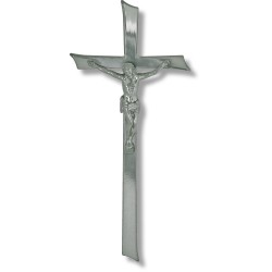 ΣΤΑΥΡΟΣ ΜΝΗΜΕΙΟΥ ΑΛΟΥΜΙΝΙΟΥ ΣΕ ΧΡΩΜΙΟ ΜΕ ΣΩΜΑ