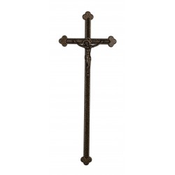 ΣΤΑΥΡΟΣ ΜΕ ΣΩΜΑ ΛΟΥΚΙ 0.43 ΜΑΡΤΕΛΕ ΜΑΥΡΟ ΧΡΥΣΟ