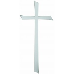 ΣΤΑΥΡΟΣ 0.45 ΙΣΙΟΣ ΑΛΟΥΜΙΝΙΟ ΧΩΡΙΣ ΣΩΜΑ ΑΣΠΡΟ ΜΑΤ