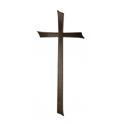 ΣΤΑΥΡΟΣ ΜΝΗΜΕΙΟΥ ΑΛΟΥΜΙΝΙΟΥ ΣΕ ΜΑΡΤΕΛΕ ΜΑΥΡΟ-ΧΡΥΣΟ