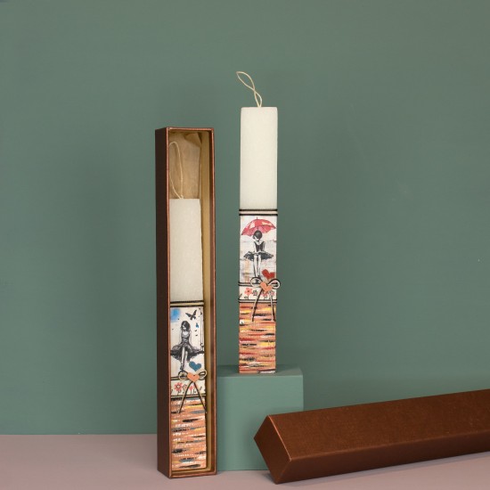 Πασχαλινή Λαμπάδα Κοντή Ομπρέλα