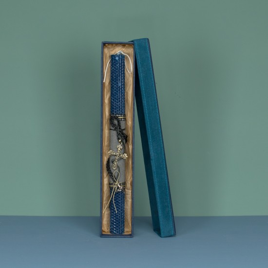 Πασχαλινή Λαμπάδα Μελισσοκέρι Κρεμαστό Σταυρός