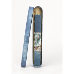 Πασχαλινή Πλακέ Κοντή Λαμπάδα Αερόστατο