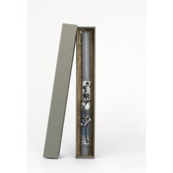 Πασχαλινή Στρογγυλή Λαμπάδα Μπρελόκ Ποδοσφαιρικό Παπούτσι