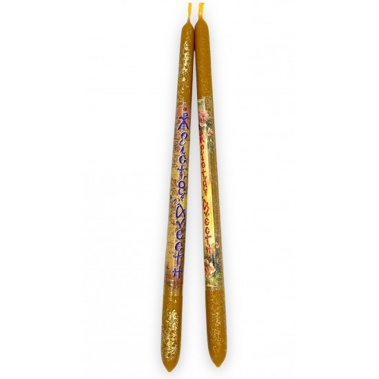 Λαμπάδες Εκκλησιαστικές Χαλκομανία