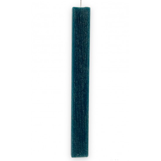 Λαμπάδα Πλακέ Σαγρέ Αρωματική Μπλέ